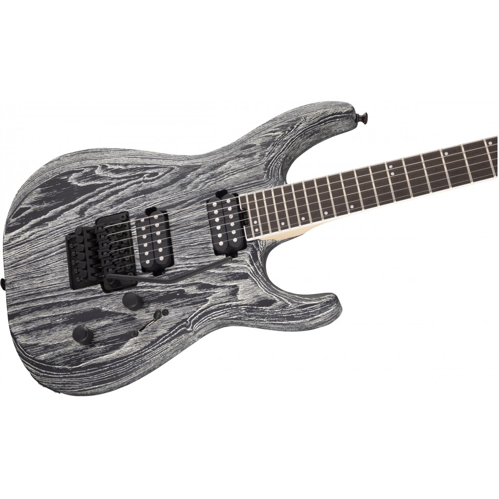 JACKSON PRO DINKY MODERN ASH FR6 BK WHT - GITARA ELEKTRYCZNA