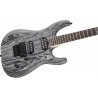 JACKSON PRO DINKY MODERN ASH FR6 BK WHT - GITARA ELEKTRYCZNA