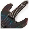 LTD M-1 CUSTOM 87 RAINBOW CRACKLE - GITARA ELEKTRYCZNA
