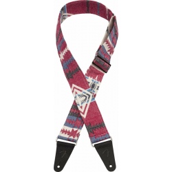 FENDER 2 ZION STRAP RED...