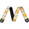 FENDER QUICKGRIP W/YL/BR MONO STRAP - PASEK DO GITARY