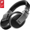 PIONEER HDJ-X5-S - Wokółuszne słuchawki dla DJ-ów (srebro)