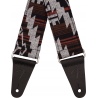 FENDER 2 ZION STRAP BLACK AZTEC - PASEK GITAROWY