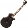 VINTAGE VMX SERIES V100 SATIN BLACK - GITARA ELEKTRYCZNA