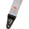 FENDER FLORAL STRAP GRAY - PASEK DO GITARY