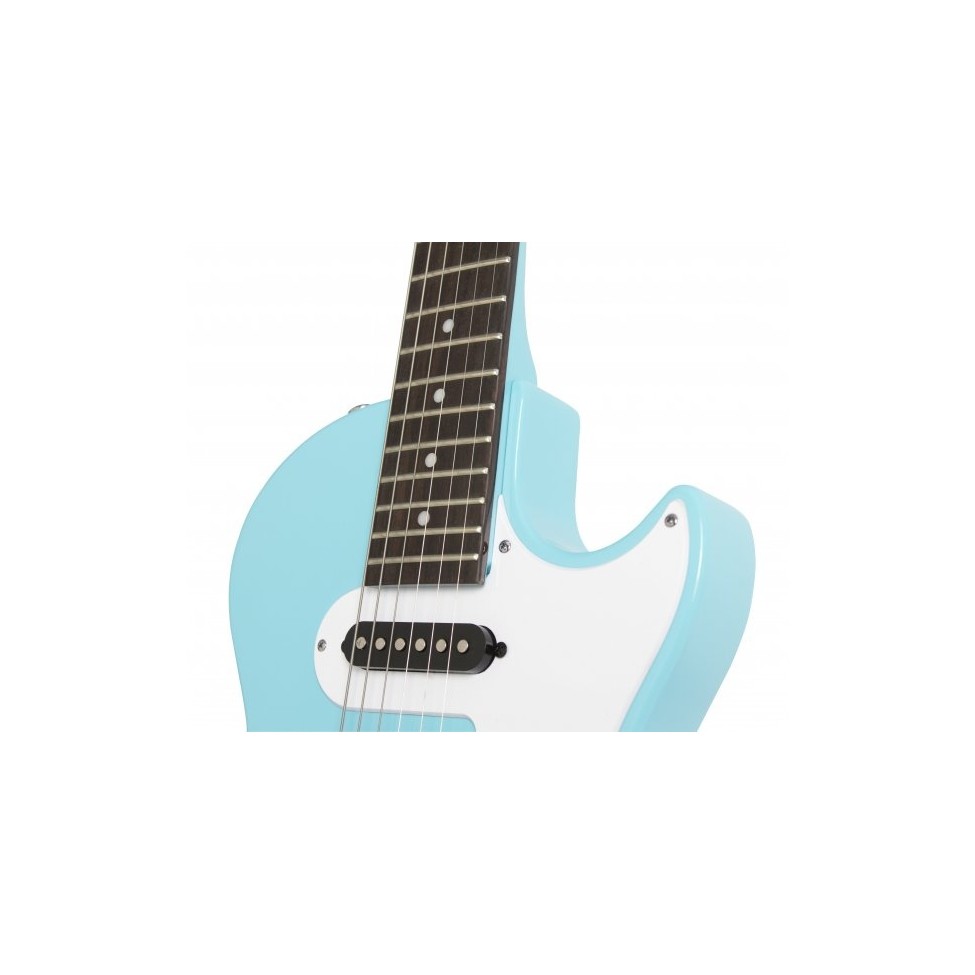 ギター Epiphone Les Paul SL Turquoise Epiphone Les Paul Melody Maker E1 Electric Guitar Turquoise