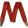 FENDER CORDUROY STRAP ANTIQUE CHERRY - PASEK DO GITARY