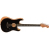FENDER AMERICAN ACOUSTASONIC® STRATOCASTER® BK EB W/B