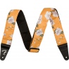 FENDER FLORAL STRAP MARIGOLD - PASEK DO GITARY