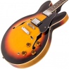 VINTAGE VSA500SB SEMI-HOLLOW - GITARA ELEKTRYCZNA - POWYSTAWOWA