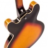 VINTAGE VSA500SB SEMI-HOLLOW - GITARA ELEKTRYCZNA - POWYSTAWOWA