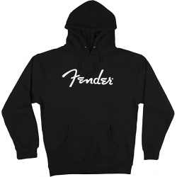 FENDER LOGO HOODIE BLK XL -...