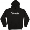 FENDER LOGO HOODIE BLK XL - BLUZA Z KAPTUREM