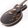 VINTAGE VSA500GBK SEMI-HOLLOW - GITARA ELEKTRYCZNA