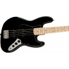 FENDER SQUIER AFFINITY JAZZ BASS MN BPG BLK - GITARA BASOWA