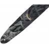 FENDER TIE DYE LEATHER STRAP BLACK - PASEK GITAROWY