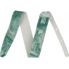 FENDER TIE DYE LEATHER STRAP SAGE GREEN - PASEK GITAROWY
