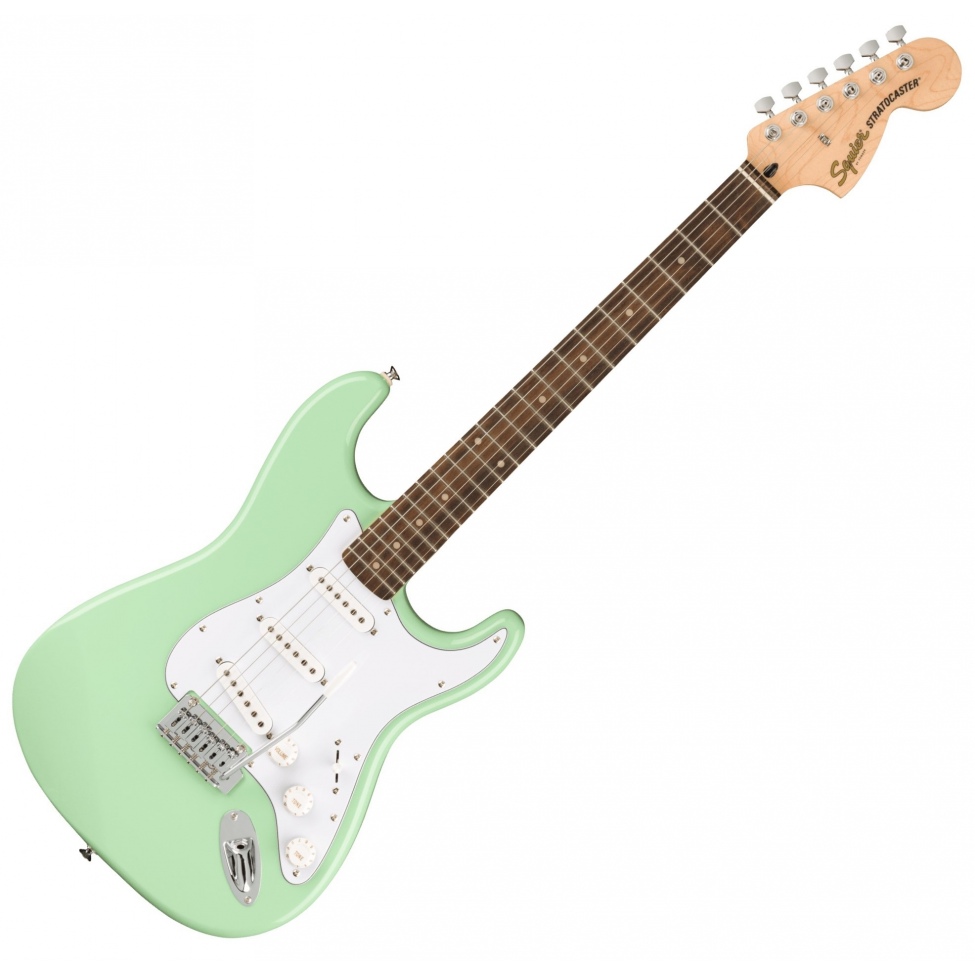 Squierエレキギター AFF STRAT LRL WPG Squierエレキギター AFF