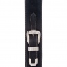 DADDARIO BELT BUCKLE BLACK STRAP - PASEK GITAROWY
