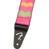 FENDER MONONEON WOVEN STRAP NEON PINK - PASEK DO GITARY