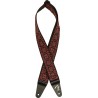 FENDER PASADENA WOVEN STRAP LATTICE RED - PASEK DO GITARY