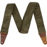 FENDER CORDUROY STRAP ANTIQUE OLIVE - PASEK DO GITARY