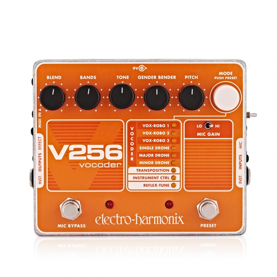 ギター EHX electro-harmonix V256 vocoder Electro-Harmonix V256 | Dynamiczny Vocoder i syntezator w jednym