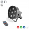 FLASH LED PAR 56 7X10W RGBW SOCETS + IR