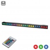 FLASH LED BAR LIGHT 24X3W RGB 8 SECTIONS
