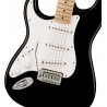 FENDER SQ SONIC STRATOCASTER LH MN WPG BLK - GITARA ELEKTRYCZNA LEWORĘCZNA