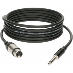 KLOTZ M1FS1K0100 - kabel mikrofonowy XLR F - Jack 3p. 1m