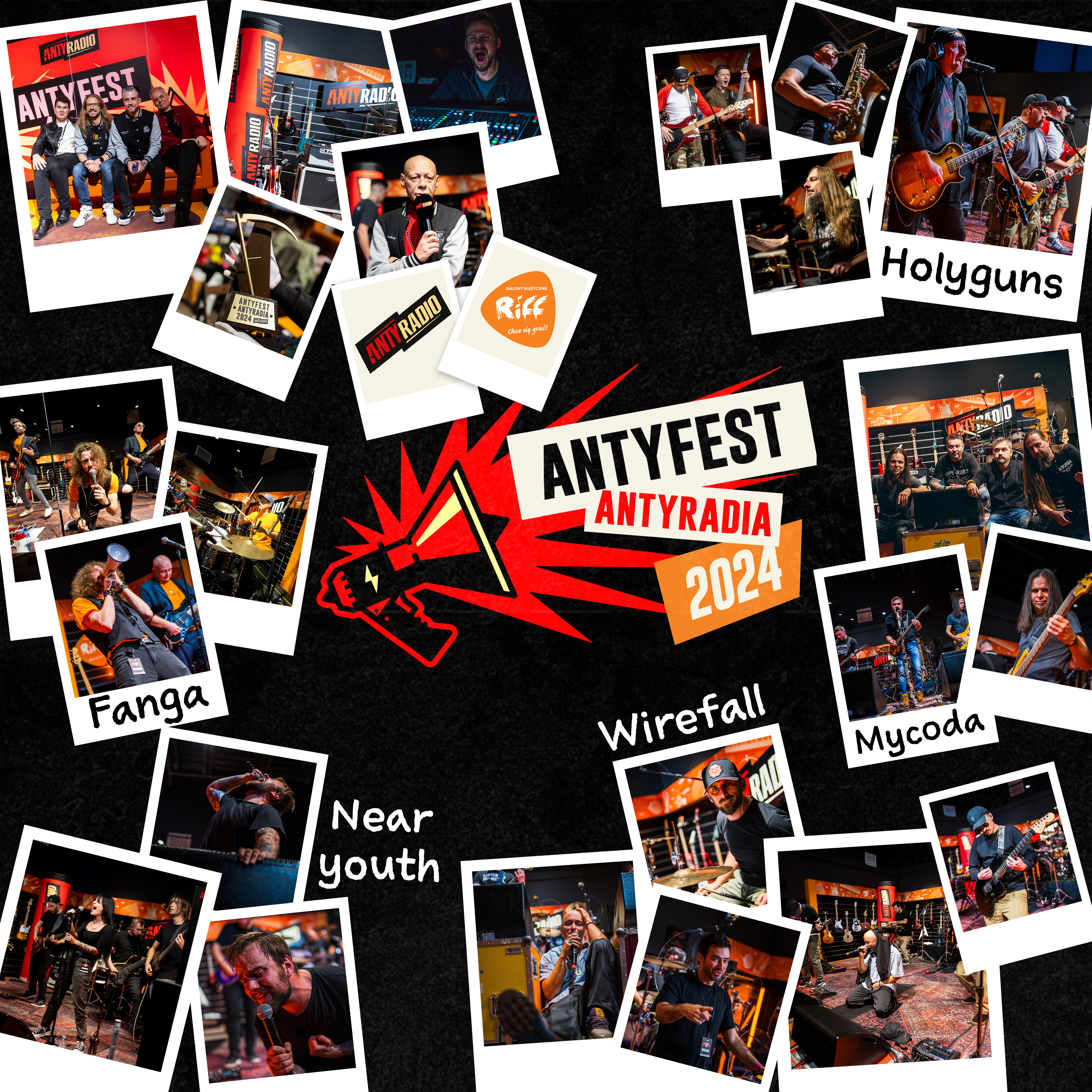 Fotorelacja Antyfest Antyradia 2024 x Salony Muzyczne Riff