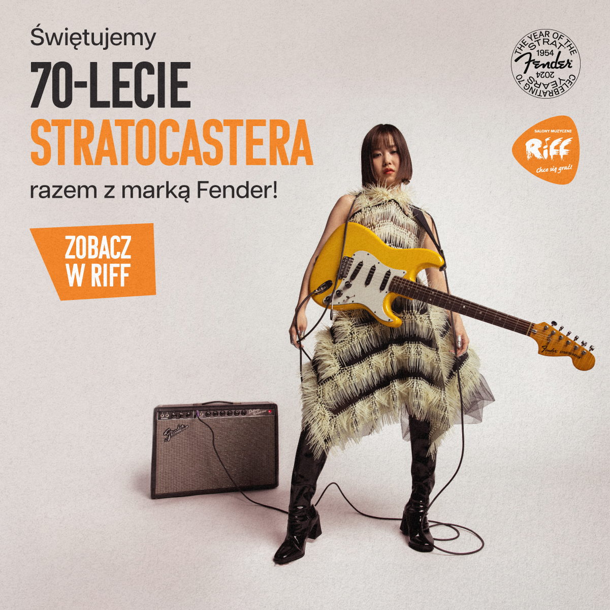 70 lecie stratocaster fender