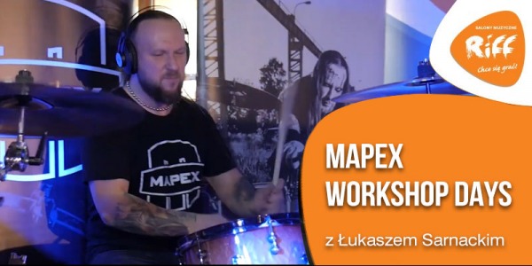 Warsztaty perkusyjne Mapex | Łukasz Sarnacki