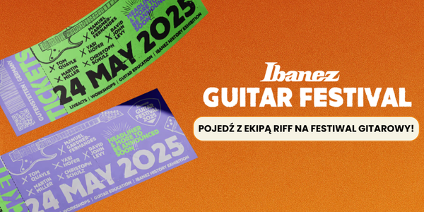 Wygraj wyjazd na Ibanez Guitar Festival 2025 z ekipą Riff!