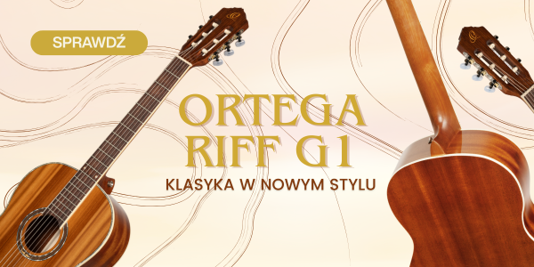 Ortega Riff G1 - Wyjątkowa gitara klasyczna!