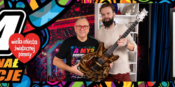 Wylicytuj wyjątkową gitarę i wesprzyj WOŚP!