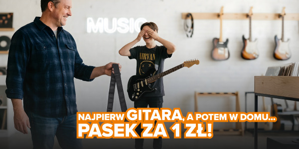 Promocja: Pasek Be Joe GSBS-00 za 1 zł do każdej gitary Takamine, Spira, Jet i Be Joe