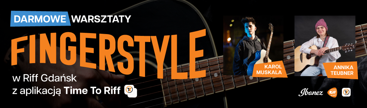 Warsztaty fingerstyle w Riff Gdańsk