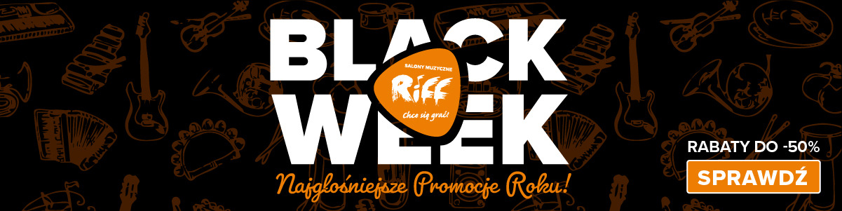 Black Week 2025 w Salonach Muzycznych Riff!
