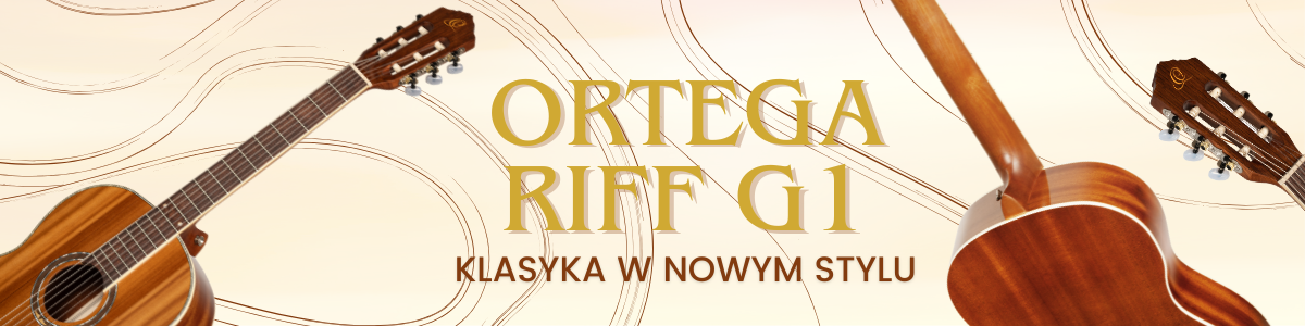 Ortega Riff G1 - Wyjątkowa gitara klasyczna!