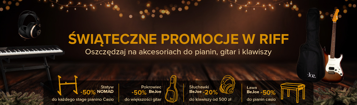 Świąteczny sezon w Salonach Muzycznych Riff