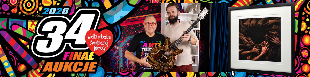 Wylicytuj wyjątkową gitarę i wesprzyj WOŚP!