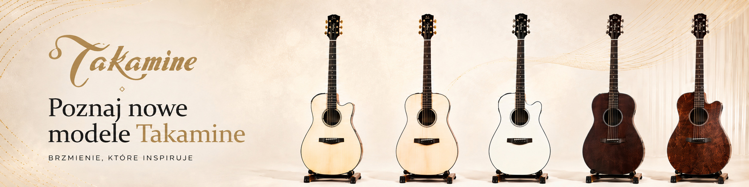 Poznaj nowe modele Takamine!