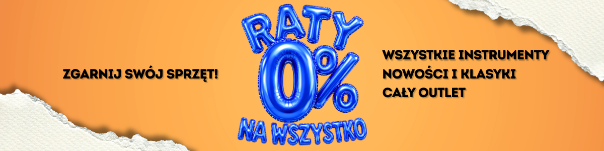Raty 0% w RIFF - teraz każdy instrument możesz mieć łatwiej